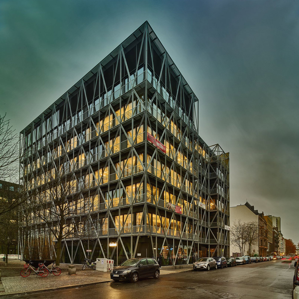 new "taz" building, Berlin: a reference for nora floor coverings