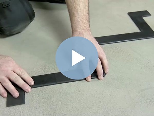 Preview to video norament steptread profiles installation