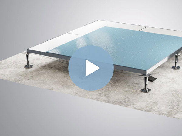 Preview to video on norament 975 LL  removable rubber flooring