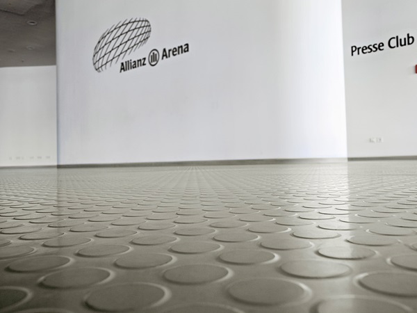 norament Noppenbelag in der Allianz-Arena München