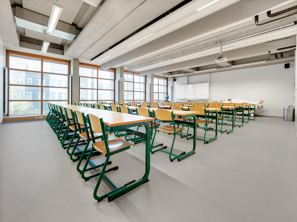 Improving acoustics in schools with nora flooring
