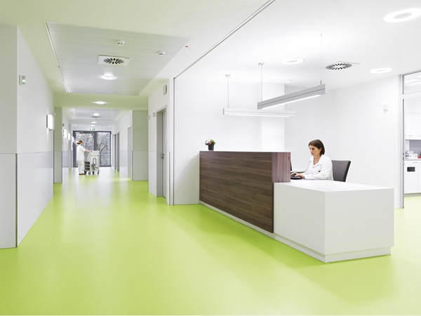 Healthcare Floor Rubber Floor Covering Nora