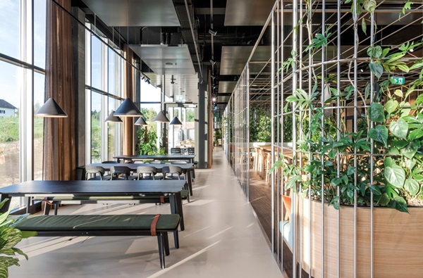 Restaurantbereich, OYM Spitzensportzentrum