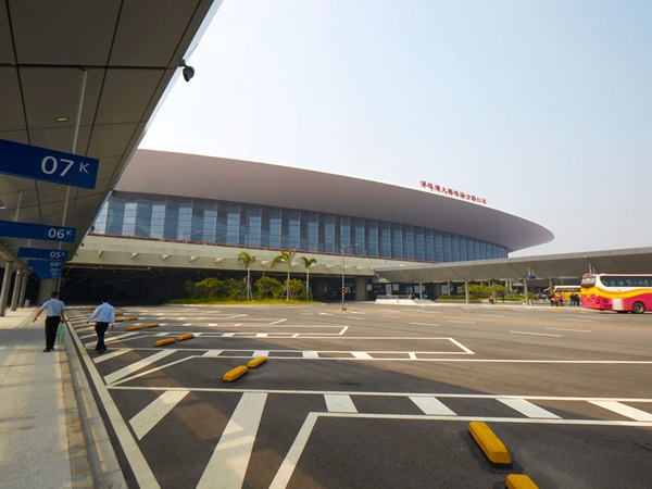 珠海口岸联检楼,人工岛负压室