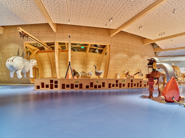 Hilf, Tiere in die Arche Noah zu bringen - Mitmach-Museumserlebnis im Jüdischen Museum Berlin