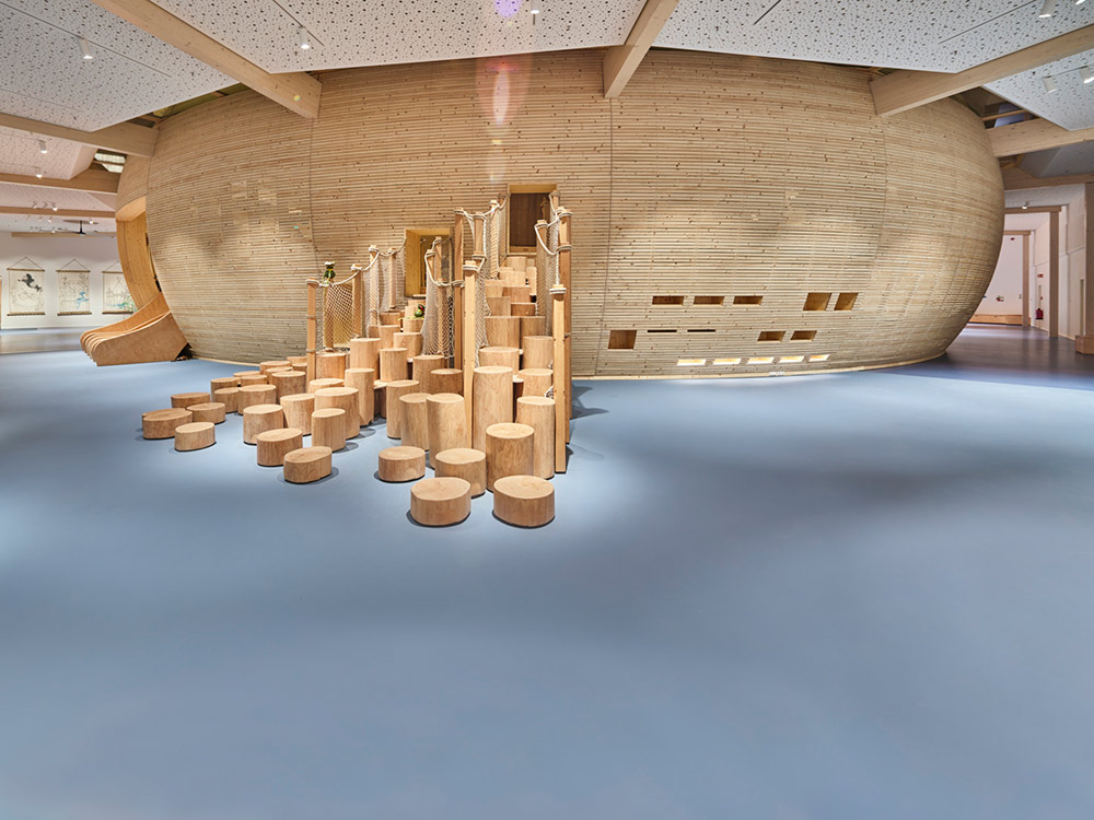 Die Arche Noah als Kindererlebniswelt im Jüdischen Museum Berlin