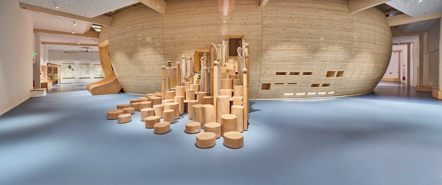 Die Arche Noah als Kindererlebniswelt im Jüdischen Museum Berlin