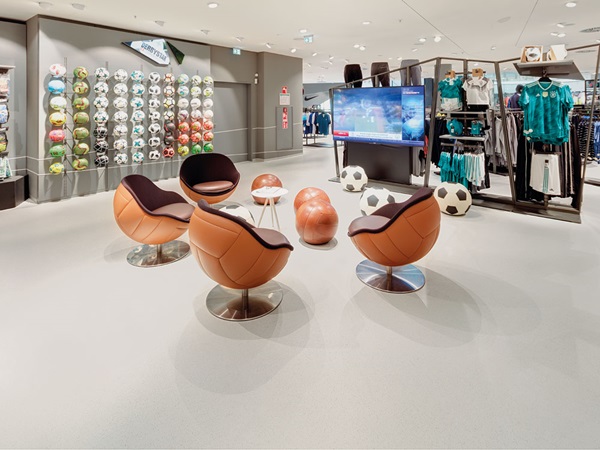 Nora Flooring For Retail Shops And Stores