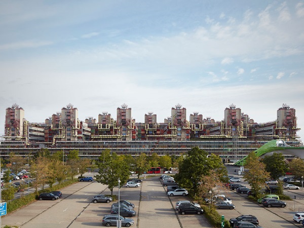 outdoor shot hospitel of RWTH Aachen, Germany